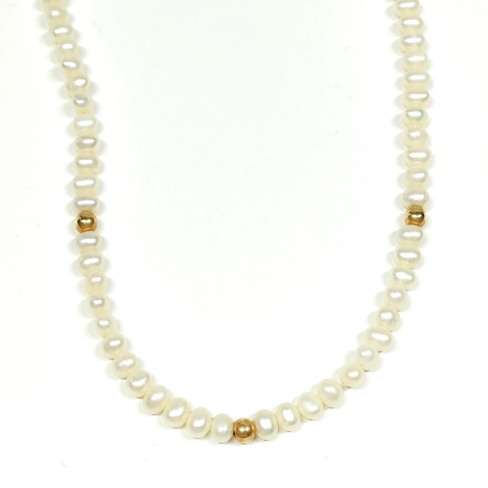 Pearl 14K Yellow Gold Necklace
